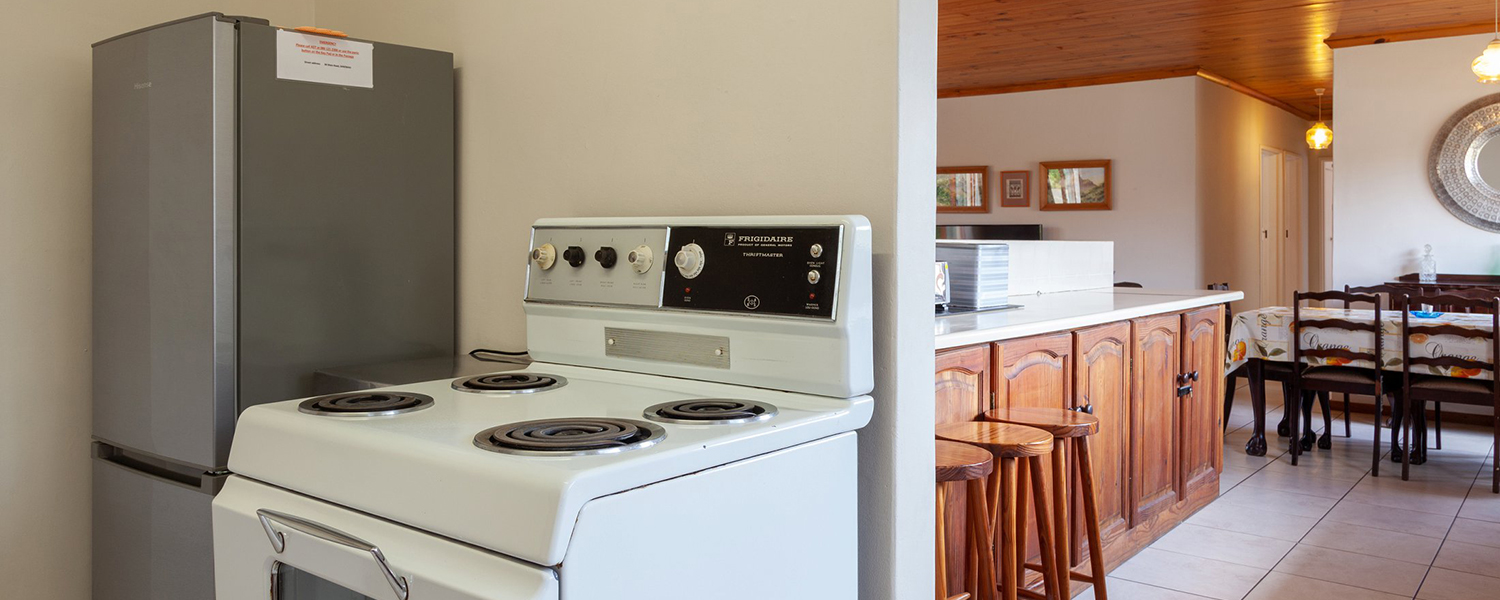 Fully equipped kitchen